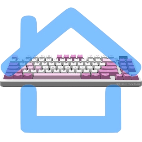 Клавиатура MSI Forge GK600, USB, белый фиолетовый-17