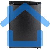 Холодильник Бирюса B508 черный однокамерный 116/34л морозилка сверху