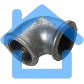 Угольник 90-1- 40, муфта-штуцер, чугунный 213100014 ГОСТ