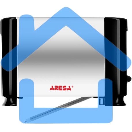 Тостер ARESA AR-3005 735 Вт, серебристый/черный-1
