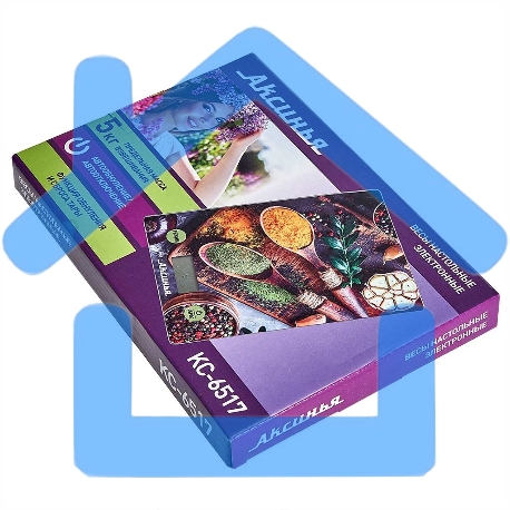 Весы настольные электронные АКСИНЬЯ КС-6517 