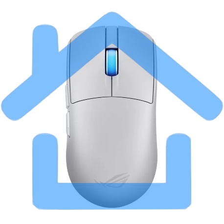 Мышь ASUS ROG ROG HARPE II ACE, 48g, Wired, 2.4GHz RF, Bluetooth 5.1, 442K DPI sensor, 5 Prograммable Buttons, White-7