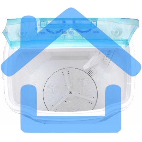 Стиральная машина Renova WS-30ЕT белый, загрузка вертикальная3 кг, без отжима, класс: А+-14