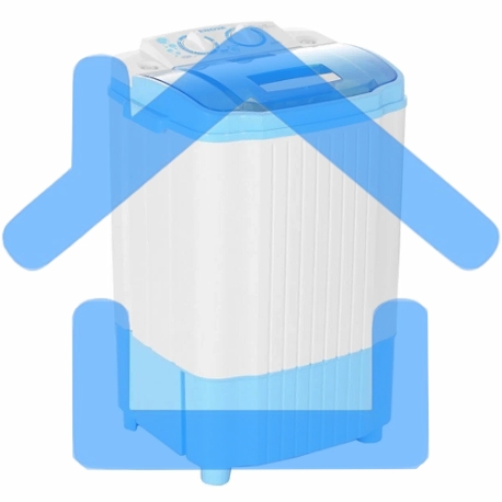 Стиральная машина Renova WS-30ЕT белый, загрузка вертикальная3 кг, без отжима, класс: А+-13