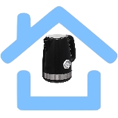 Чайник электрический OURSSON KE1716P/BL черный