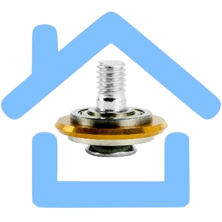 Ролик режущий с подшипником для плиткореза Denzel 22х6х6мм, TiN-5