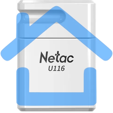 Флешка USB Netac U116 mini USB 3.0 Flash  16Gb, up to 130Mb/s NT03U116N-016G-32WH