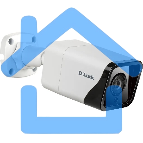 Камера видеонаблюдения IP D-Link DCS-4714E/UPA/A1A 2.8-2.8мм корп.:белый-3