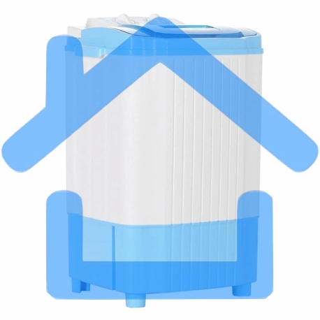 Стиральная машина Renova WS-30ЕT белый, загрузка вертикальная3 кг, без отжима, класс: А+-11