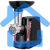 Мясорубка ECON ECO-1062MG 2000 Вт, 2,2 Кг/мин, реверс, черный с красным