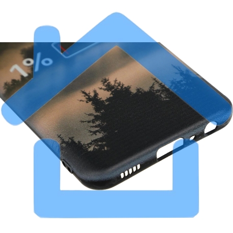 Чехол (клип-кейс) Gresso для Samsung Galaxy A03 Core Meridian черный/бежевый (GR17AAAE8936)-5