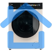 Стиральная машина с сушкой Centek CT-1977 белый, загрузка фронтальная 10кг, 1400 об/мин, Класс А+++