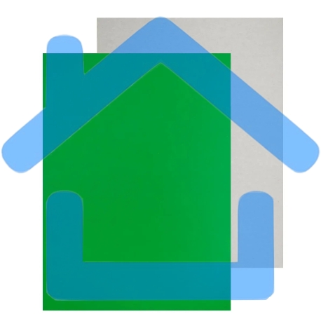 Картон цветной Silwerhof Собачка на скейте мелованная, 8 лист., 8цв., 230г/м2, 1 дизайн-1