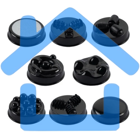 Массажер GALAXY LINE GL 4944, белый/черный-2