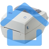 Принтер этикеток термотрансферный Атол ТТ42 203 dpi, 127 мм/сек, USB, RS-232, Ethernet, серый