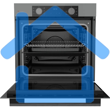 Духовой шкаф Электрический Kuppersberg HF 607 GR серый-1