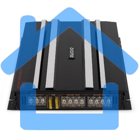 Усилитель автомобильный Digma DCP-400 четырехканальный-9