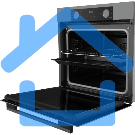 Духовой шкаф Электрический Kuppersberg HF 607 GR серый-2