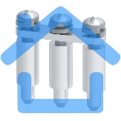 Перемычка винтовая КЭАЗ OptiClip СА722/3