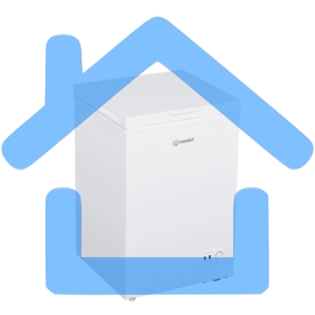 Морозильный ларь Indesit ICF 100 белый, 100л-1