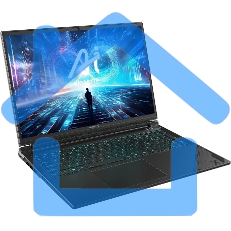 Ноутбук Gigabyte G6X серый 9MG-42KZ853SD Core i7 13650HX 16Gb SSD 512Gb NVIDIA GeForce RTX 4050 6Gb 16