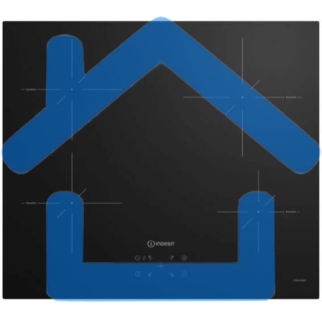 Индукционная варочная поверхность Indesit IS 41Q60 NE, независимая, черный