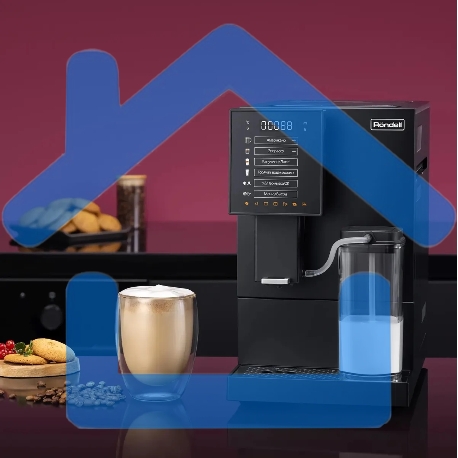 Кофемашина Rondell RDE-1118 1350Вт черный-1