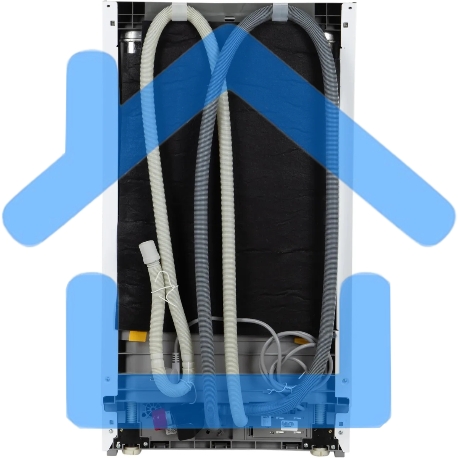 Встраиваемая посудомоечная машина Beko BDIS16020, белый, 44.8 см, 10 компл., 47 дБ, класс A-4