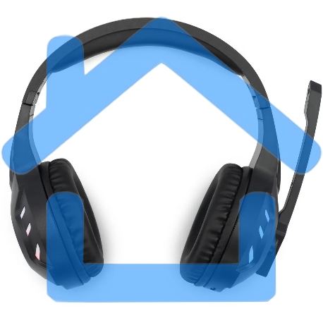 Наушники с микрофоном Оклик HS-L420G черный накладные BT оголовье (1939799)-13