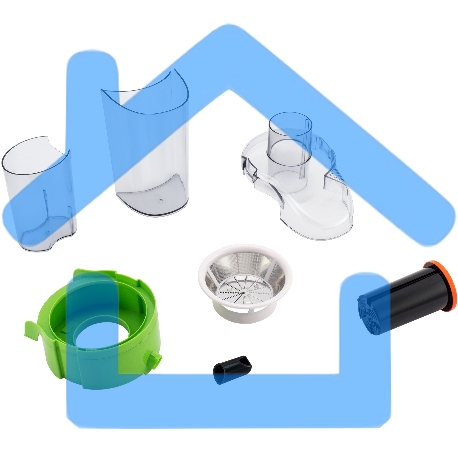 Соковыжималка центробежная Starwind SJ2236 500Вт рез.сок.:400мл. зеленый/белый-16