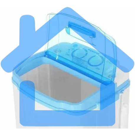 Стиральная машина Renova WS-30ЕT белый, загрузка вертикальная3 кг, без отжима, класс: А+-4