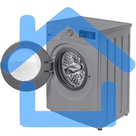 Стиральная машина Maunfeld MFWM148STSL02 серебристая, загрузка фронтальная 8кг, 1400 об/мин., класс: A+++-5