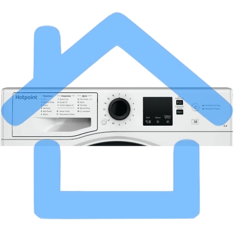 Стиральная машина Hotpoint NSS 6015 K RU белый, загр. фронтальная макс.: 6 кг 1000 об/мин класс: А-5