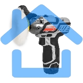 АПМ-76/12Э аккум. полировальная машина (картон, без аккум. и ЗУ, набор 7 пр.) INTERSKOL