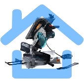 Пилы электрические дисковые, торцовочные Makita LH1040 Пила комб,1650Вт,4800об\м,дискф260х30мм,рез-93х95мм,14кг,кор,наклон-45\0гр,поворот-45\45гр