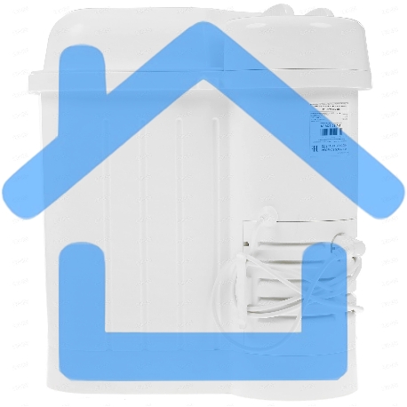 Стиральная машина Renova WS-35E белый, загрузка вертикальная 3,5 кг, без отжима, класс: А-8