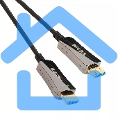 Активный оптический кабель HDMI 19M/M,ver. 2.0, 4K@60 Hz 30m VCOM D3742A-30M