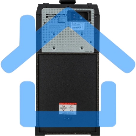 Мини-система LG OK65 X-BOOM -переноснаяс поддержкой караоке! Мощность 500Вт RMS, Bluetooth v.4.0/ / x2 USB / Аудио вход (3.5мм), х2 микр-5