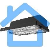 Вытяжка телескопическая Beko BHNT613R4CB черный, 60 см, 320 куб. м/ч, 61 дБ