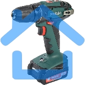 Дрель-шуруповерт Metabo BS 14.4 602206550, Аккумуляторный, 14.4В, 2 АКБ, Кейс
