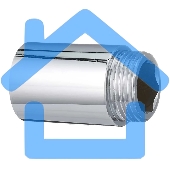 Удлинитель НВ 1/2'x10 мм, хромированный