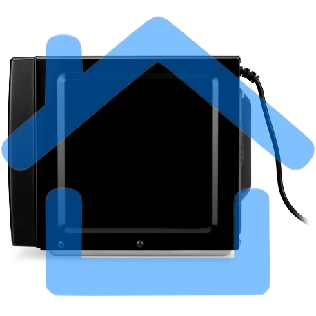 Микроволновая печь Starwind SMW4420 черный, 20 л, 700 Вт, переключатели - кнопки-1