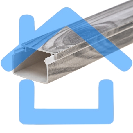 Кабель-канал Rexant 16x16, Канадский клен-1