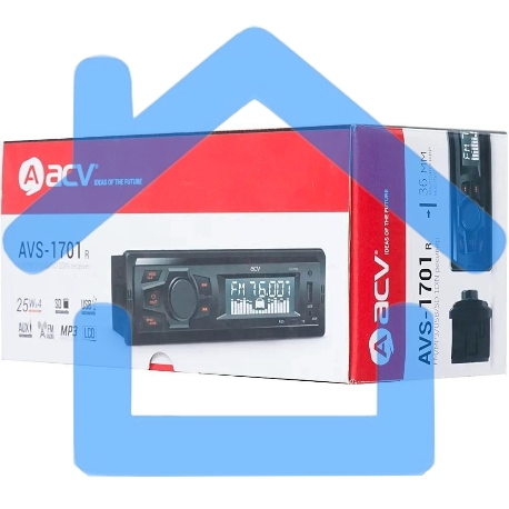 Автомагнитола ACV AVS-1701R 1DIN 4x15Вт-8