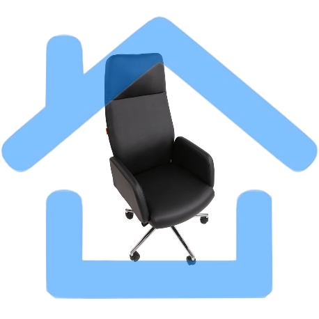 Офисное кресло Chairman 929 Россия экопремиум черный (7174805)-8