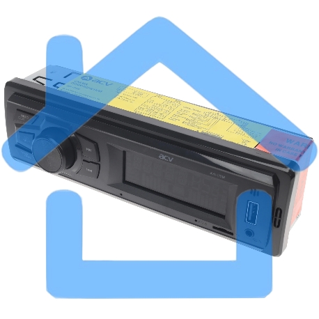 Автомагнитола ACV AVS-1701R 1DIN 4x15Вт-7