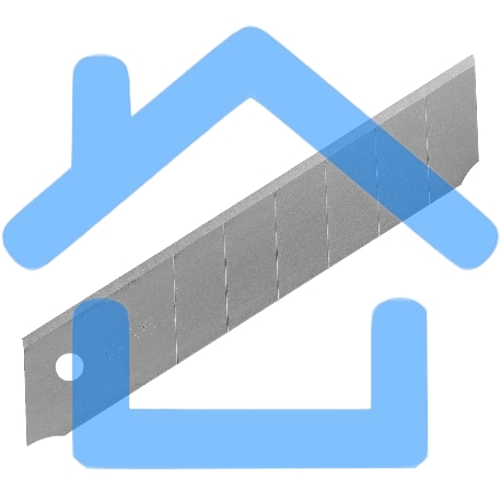 Лезвия Denzel 25 мм, сталь SK5 - 0,7 мм, 5 штук-2