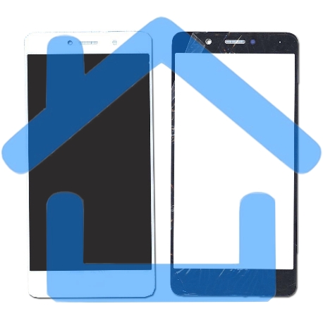 Стекло для Huawei Honor 6X / GR5 2017 белое