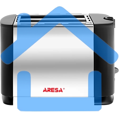 Тостер ARESA AR-3005 735 Вт, серебристый/черный-3
