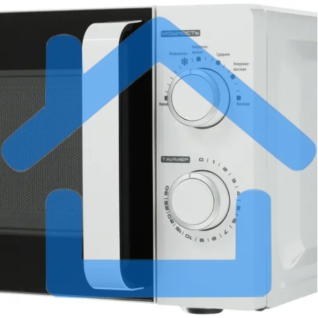 Микроволновая печь JVC JK-MW120M белый, 20 л, 700 Вт, переключатели - поворотный механизм-1